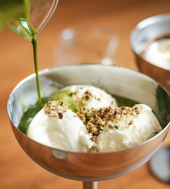 Affogato for 2 hos Kær Kaffebar