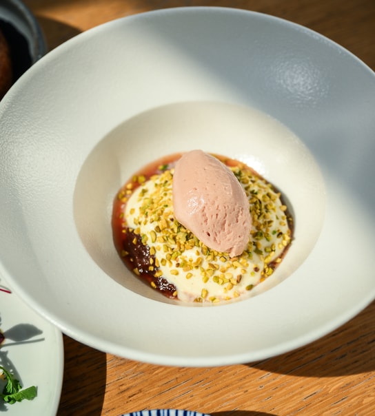 4-Retters Frokostmenu på Gemini