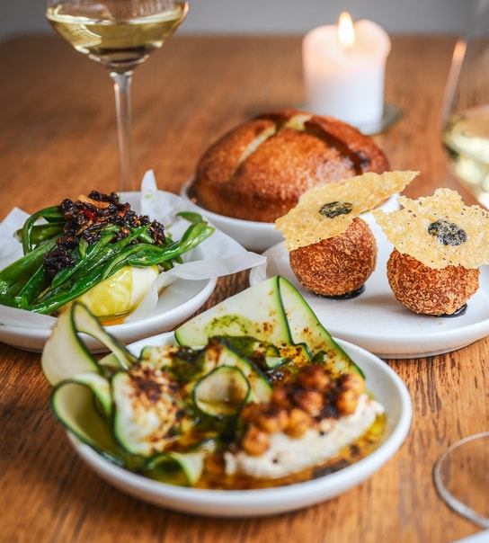 7-Retters Aftenmenu @ THEO - Gennemført Europæisk Bistrostemning
