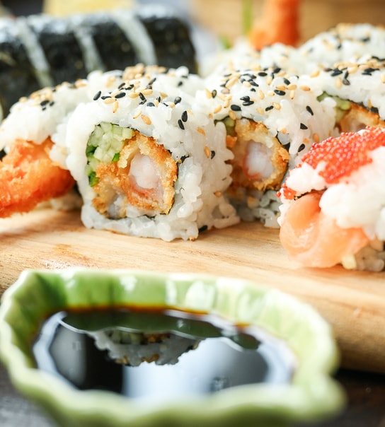 Sushi i Hellerup - Menuer m. 46/62 stk.