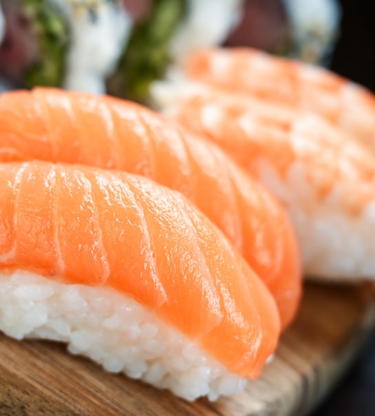 Sushi i Hellerup - Menuer m. 46/62 stk.