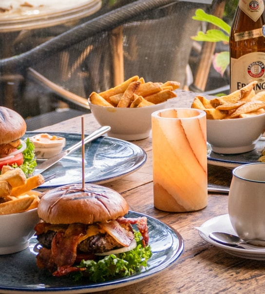 Valgfri Burgermenu - Cafe Kaleidoskop