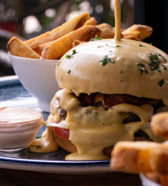 Valgfri Burgermenu - Cafe Kaleidoskop
