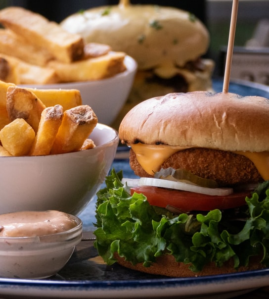 Valgfri Burgermenu - Cafe Kaleidoskop