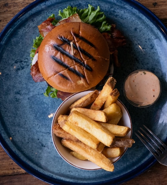 Valgfri Burgermenu - Cafe Kaleidoskop
