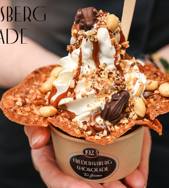 Florentiner Sundae - Frb. Chokolade