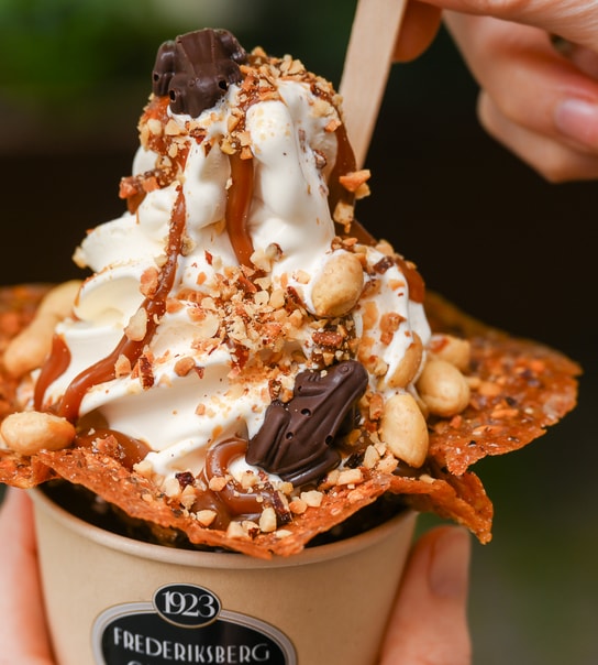 Florentiner Sundae - Frb. Chokolade