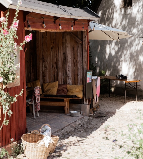 Glamping og vingårdsidyl på Garbolund