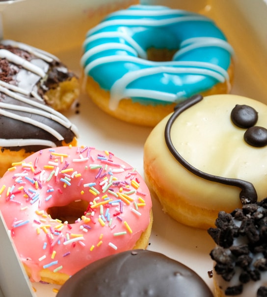 Dunkin' Donuts - 6 Donuts i Æske