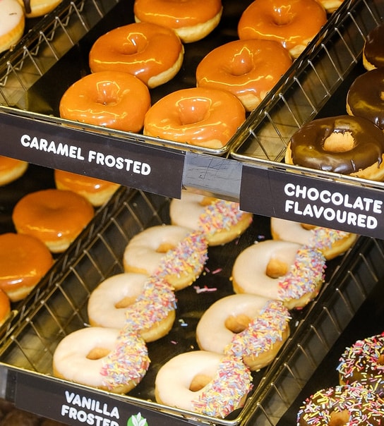 Dunkin' Donuts - 6 Donuts i Æske
