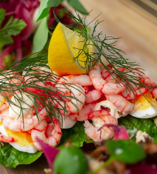 2 Klassiske Smørrebrød - Cafe Nöa’h