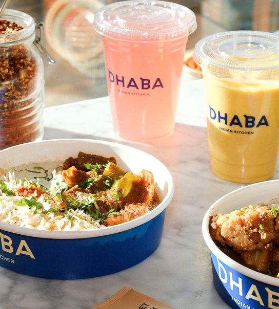 ½ Pris på Combo @ Dhaba Kitchen - Moderne Indisk Streetfood Med Sjæl