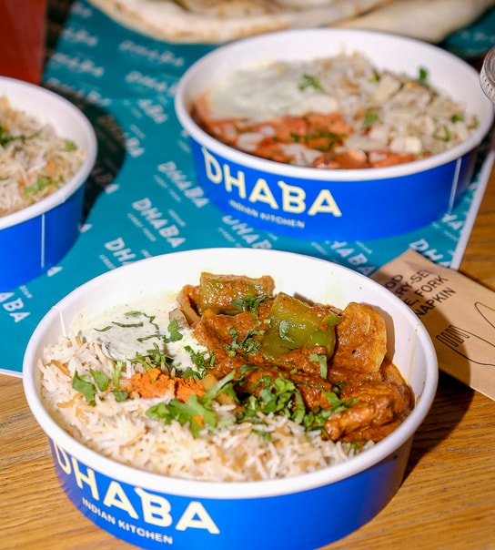 ½ Pris på Combo @ Dhaba Kitchen - Moderne Indisk Streetfood Med Sjæl