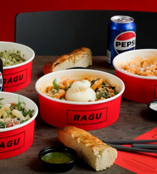 ½ PRIS: Valgfri Pastaret hos RAGU