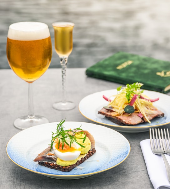 Valgfri 3-retters Frokostmenu på Restaurant NU & DA