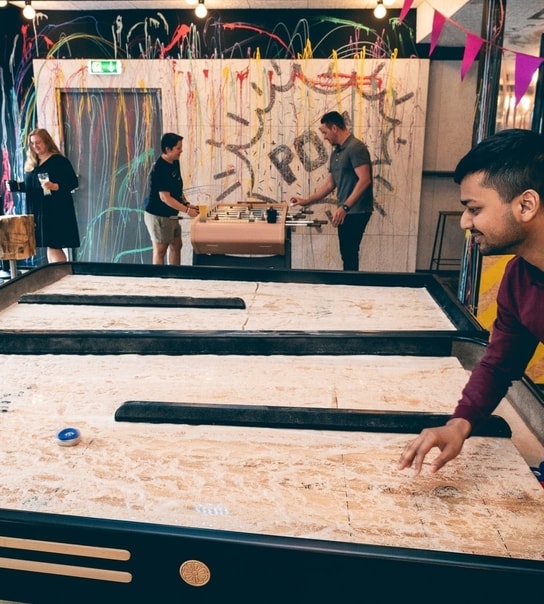 Shuffleboard el. Petanque - Indre By
