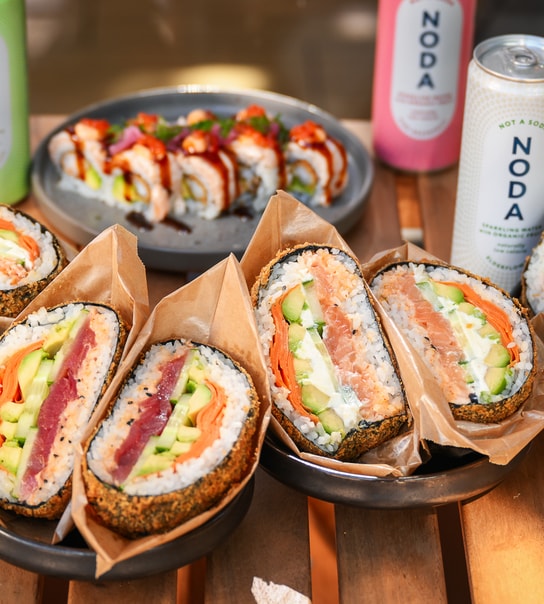 Valgfri Sushi Burger - On A Roll