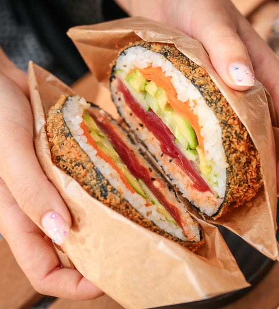 Valgfri Sushi Burger - On A Roll