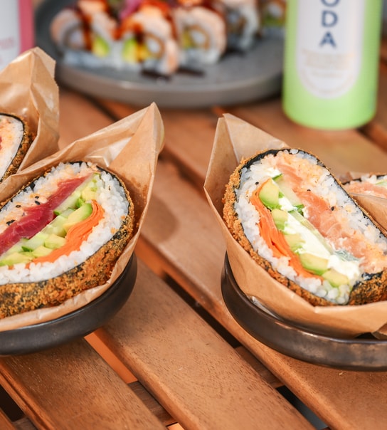 Valgfri Sushi Burger - On A Roll