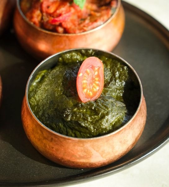 Indisk Thali Menu hos Namaste