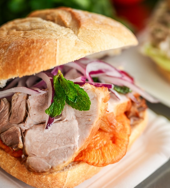 Valgfri Peruviansk Sandwich - Cholito