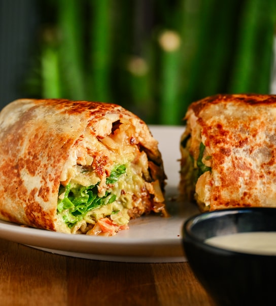 Valgfri Burrito + Salsa - Poco Picante