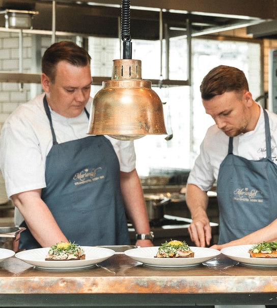 2 Valgfri Smørrebrød - Marienlyst Strandhotel