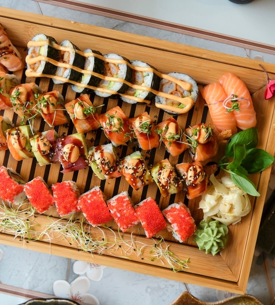 Ad Libitum hos M Sushi - Frederiksberg