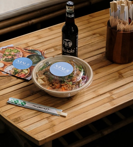 Valgfri Signature Poké Bowl @ Maui Poke - Pacific Poké Bowls Fyldt Med Friskhed!
