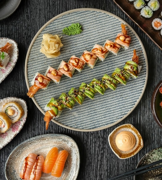 Sushi-takeawaymenuer - Dinner Sushi