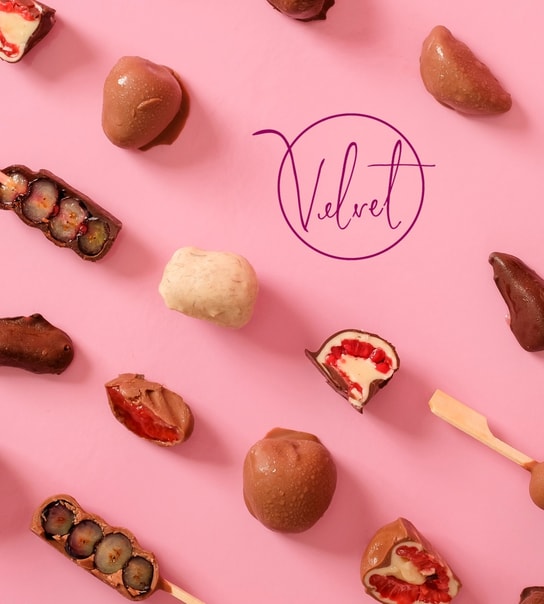 NYHED: Håndlavede chokoladebær fra Velvet Berries