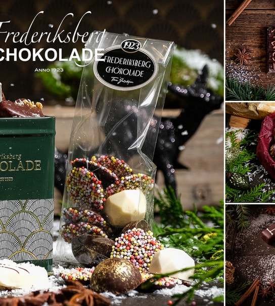 Julens chokoladefavoritter fra Frederiksberg Chokolade