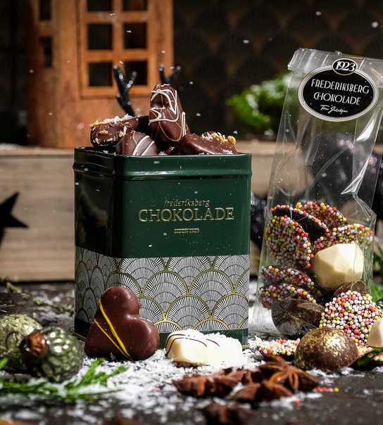 Julens chokoladefavoritter fra Frederiksberg Chokolade