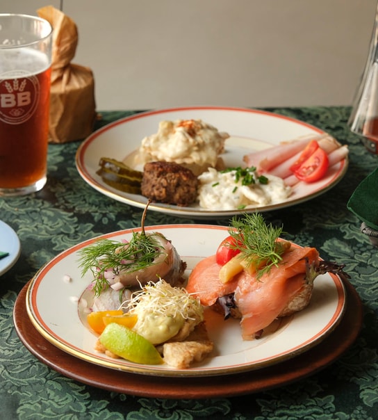 Dansk klassisk frokostplatte hos Restaurant Turesen