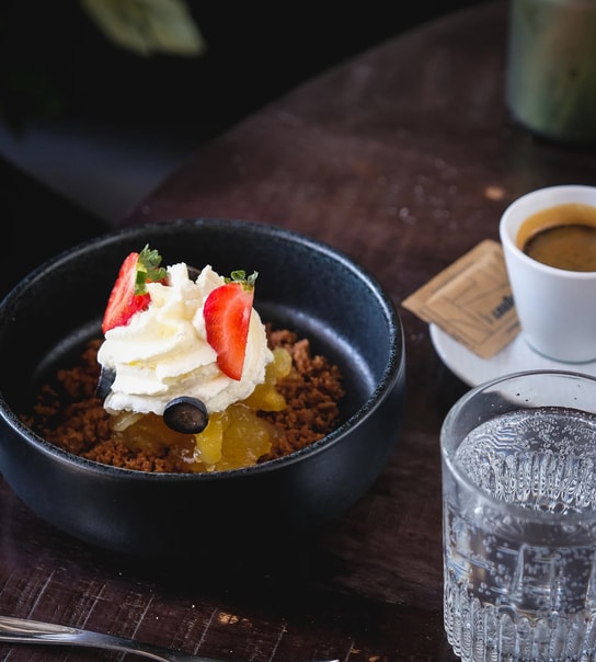 3-retters menu på Den Blå Hund - Legendarisk Frederiksberg-Café