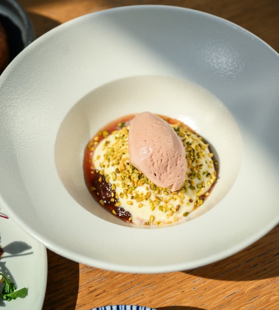 4-Retters Frokostmenu på Gemini