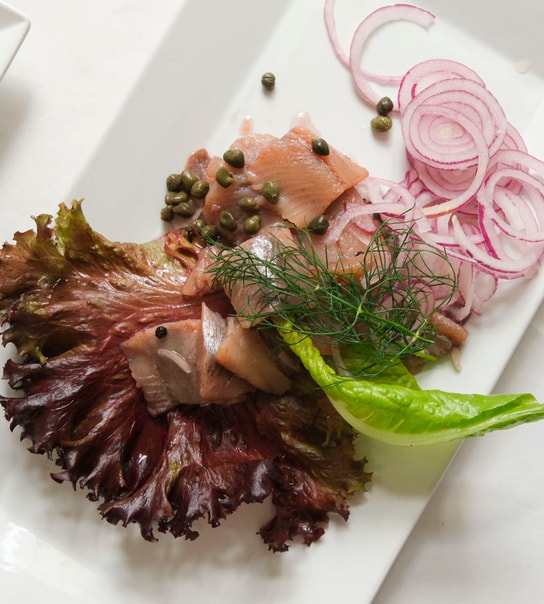 2 x smørrebrød - Fyrtøjet i Nyhavn