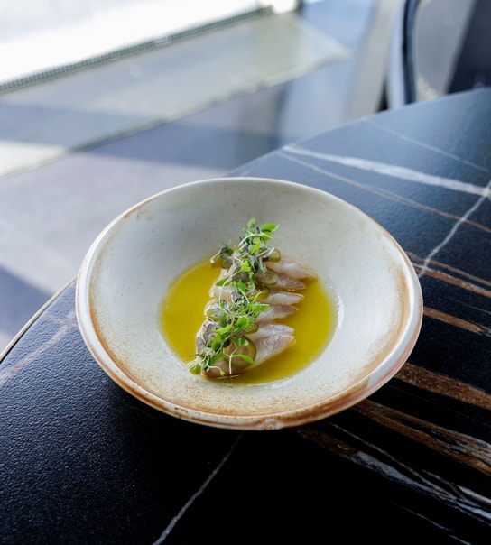 6-Retters Aftenmenu - Oplev "Rejsen" på SUKAIBA