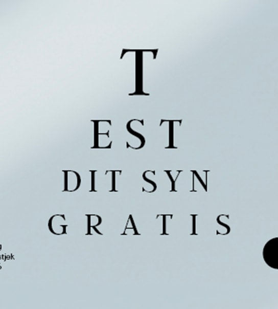 Gratis synsprøve med sundhedstjek
