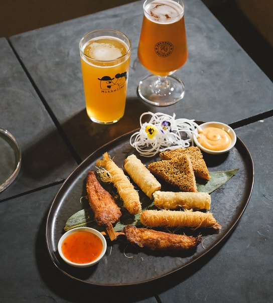 2 fadøl og asiatiske snacks til deling @ Bryggerens Asian Kitchen & Bar