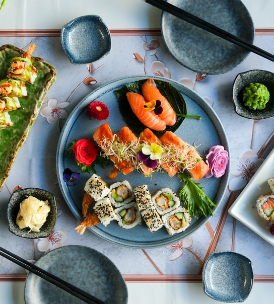 Sushi-menuer for 2 - Frederiksberg