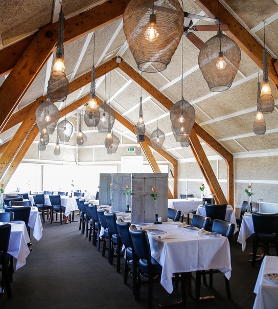 6-Retters Frokost på Restaurant Arken - Udsigt over Køge Bugt