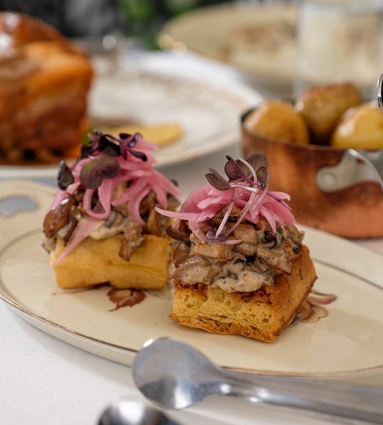 6-Retters Frokost på Restaurant Arken - Udsigt over Køge Bugt