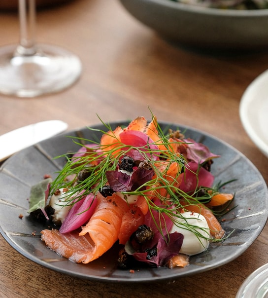 5-retters Gourmetfrokost hos Restaurant Charlottenlund Fort.