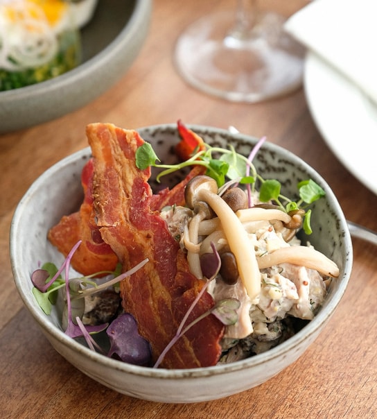 5-retters Gourmetfrokost hos Restaurant Charlottenlund Fort.