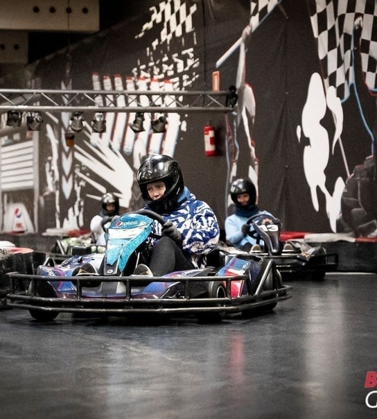 Ræs på gokartbane - 30 min.