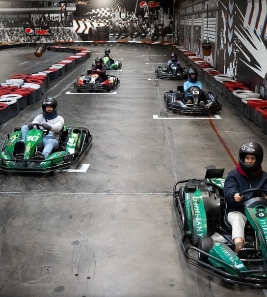 Ræs på gokartbane - 30 min.