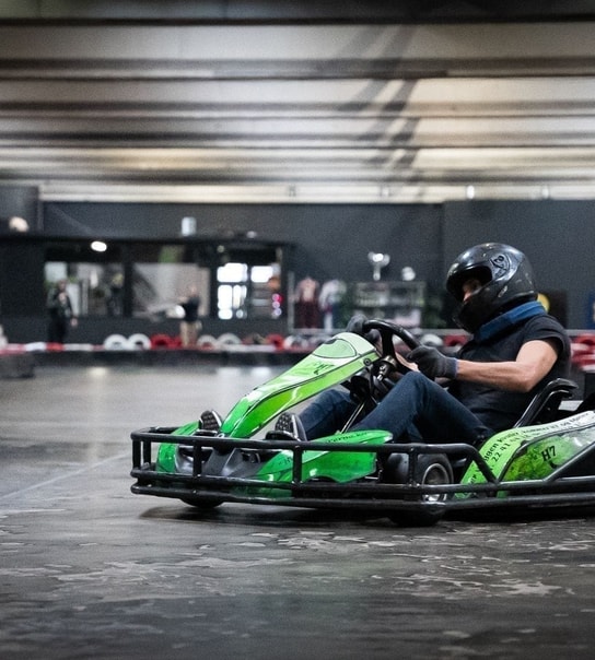 Ræs på gokartbane - 30 min.