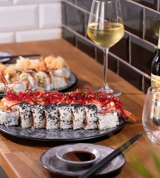 Sushi-menuer - Kanagawa Vesterbro