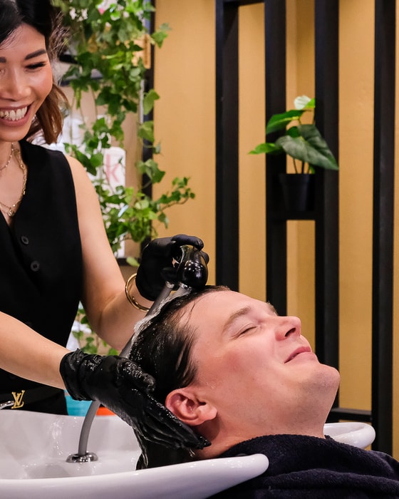 Frisørbesøg hos populære HNG HAIRCONCEPT 